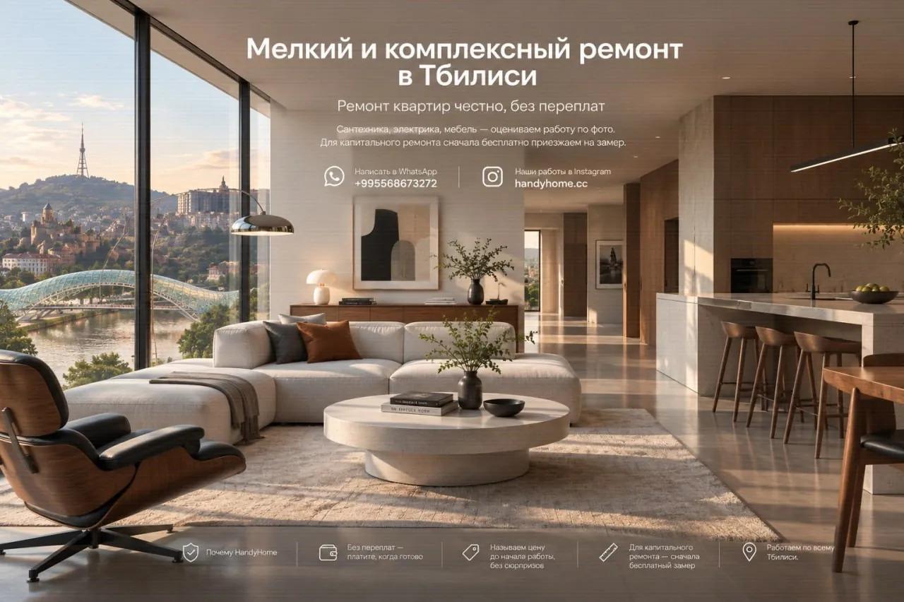 Услуги мелкого бытового ремонта и сборки мебели