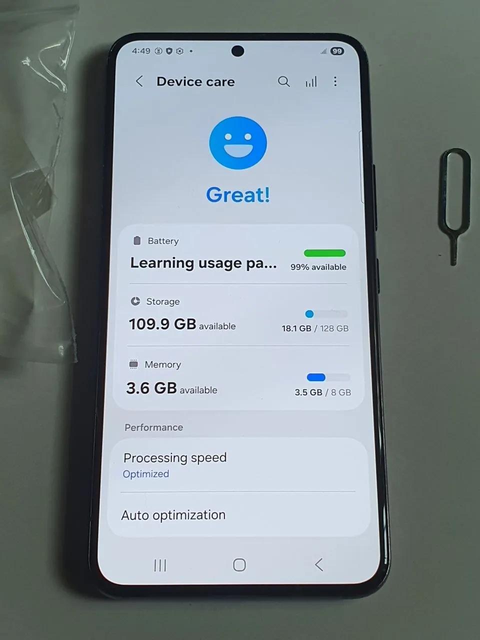 Смартфон Samsung Galaxy S22 5G 128 ГБ