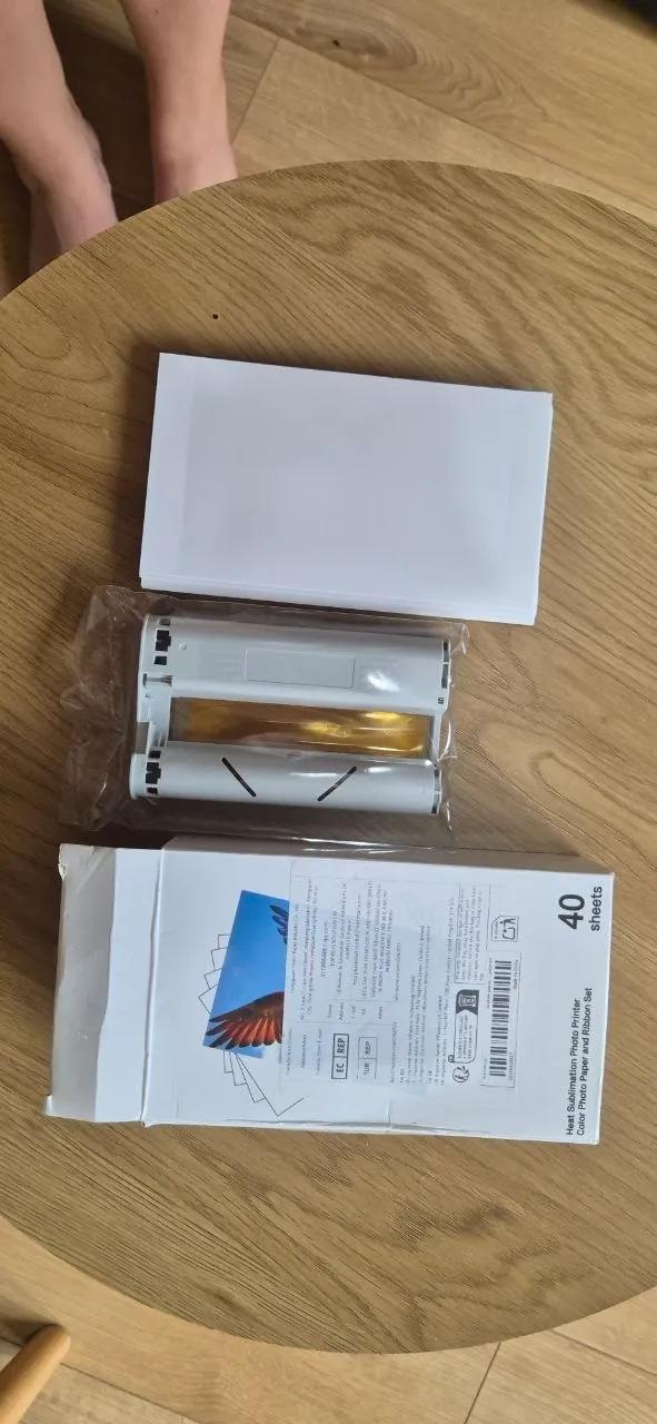 Фотобумага и картридж для принтера Xiaomi