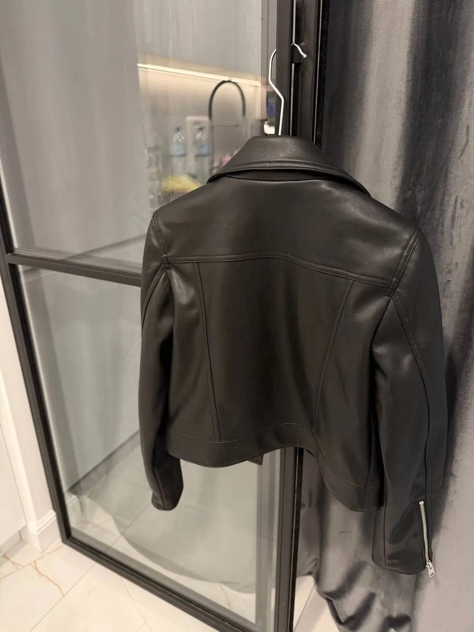 Кожаная косуха H&M размер XS