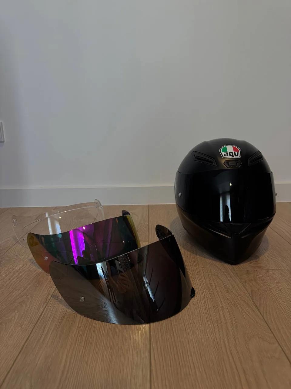 Мотошлем AGV K1 S с визорами
