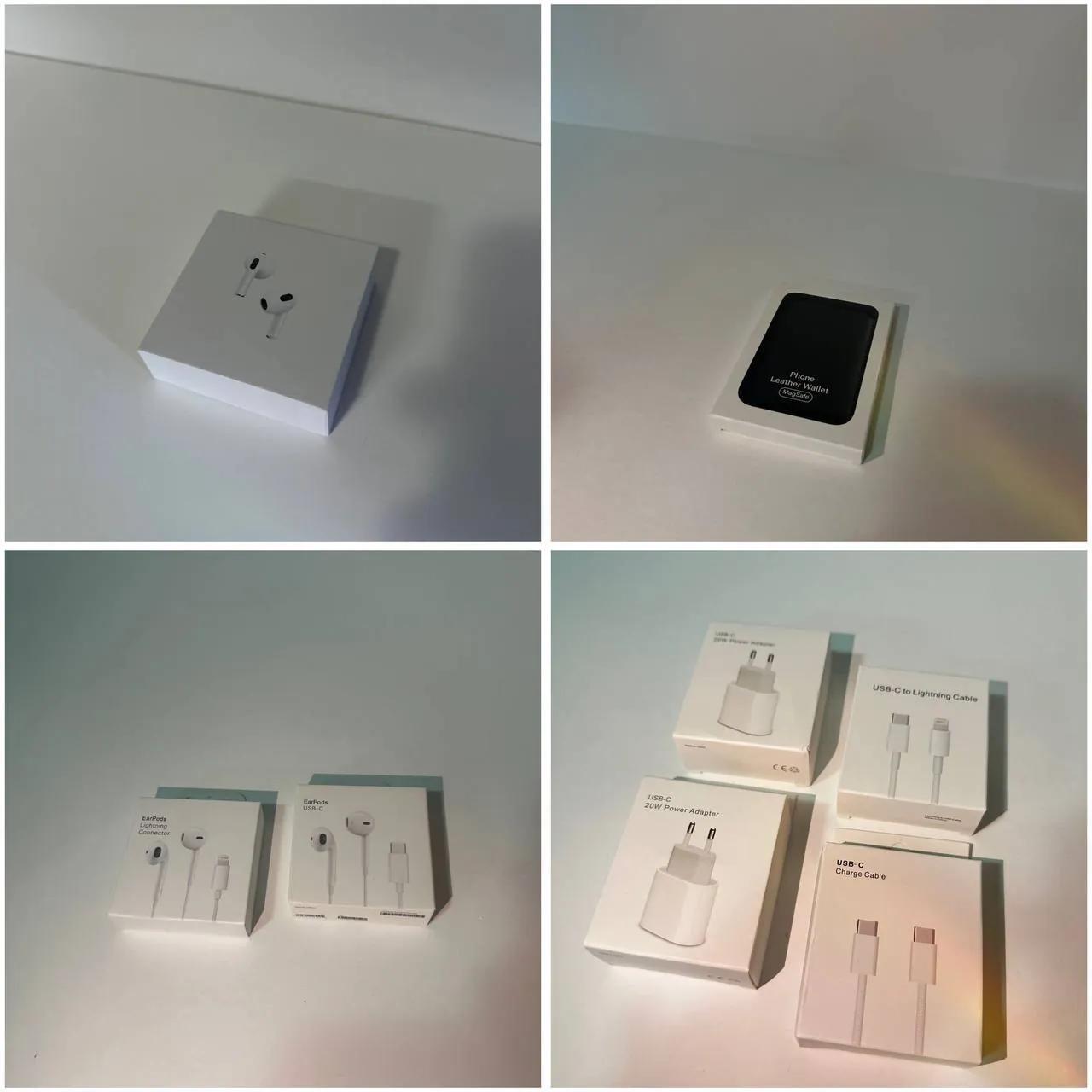 AirPods, зарядка, картхолдер, EarPods копии