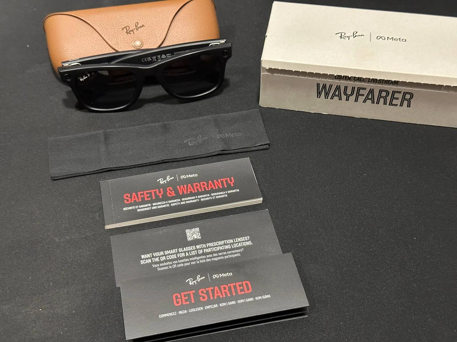 Смарт-очки Ray-Ban x Meta Wayfarer