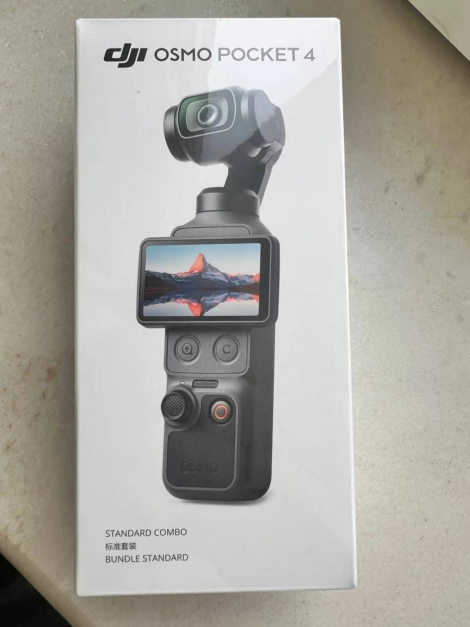 Экшн-камера DJI Osmo Pocket 4 Standard Combo