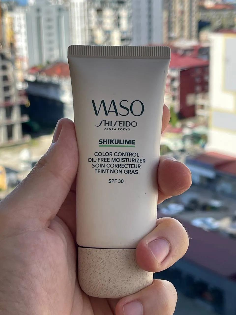 Крем-гель для лица Shiseido Waso с SPF