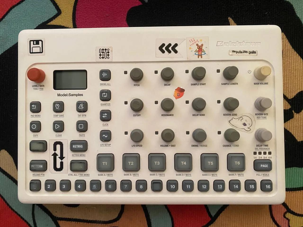 Сэмплер Elektron Model Samples