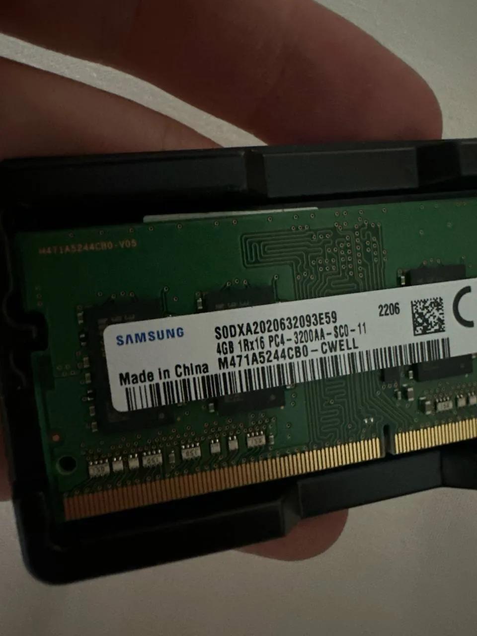 Оперативная память Samsung для ноутбука