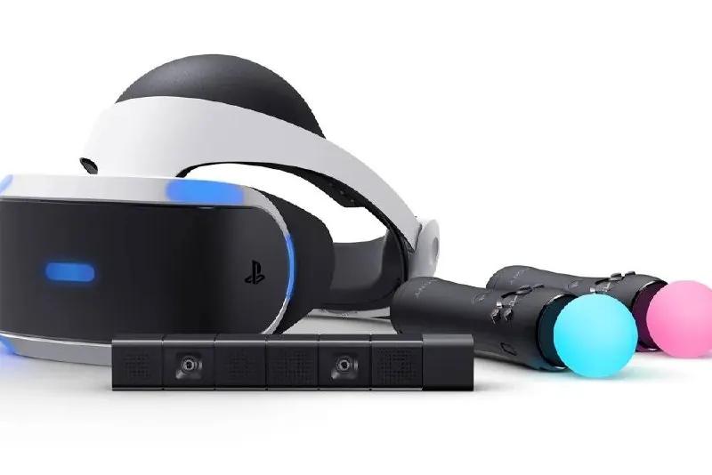 Шлем PS VR с играми и переходником для PS5