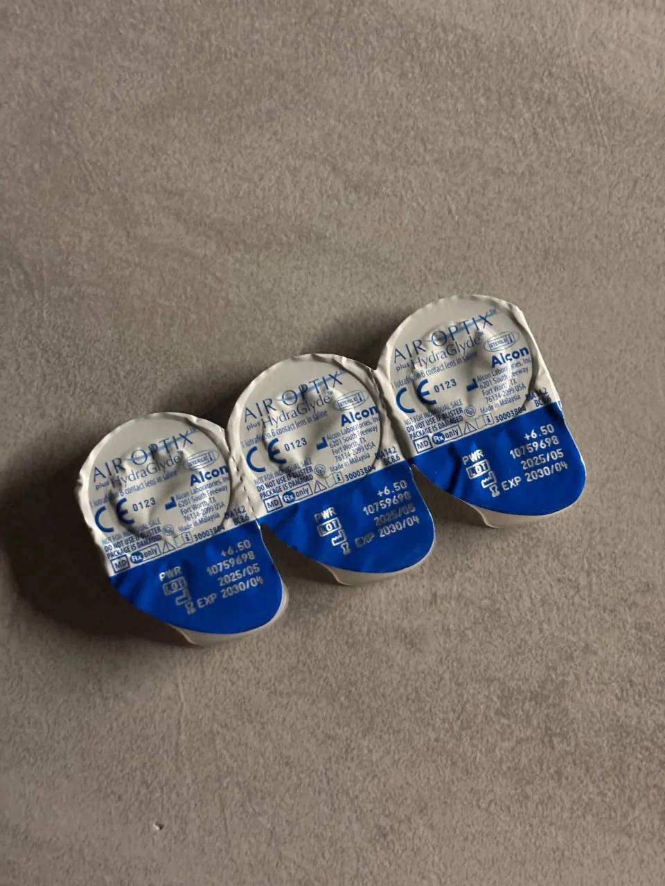 Контактные линзы Alcon Air Optix +6.50