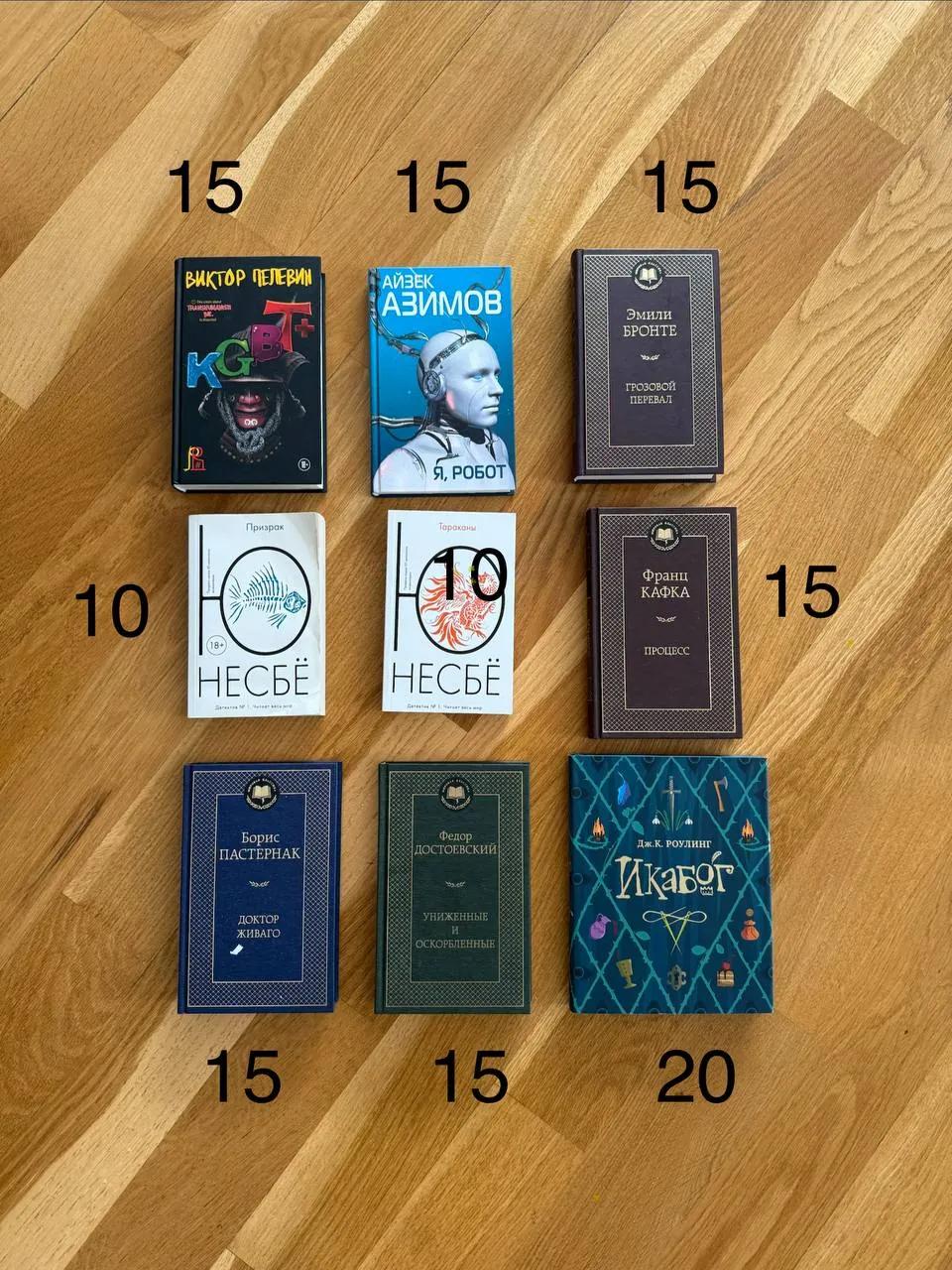 Коллекция художественной литературы, 20 книг