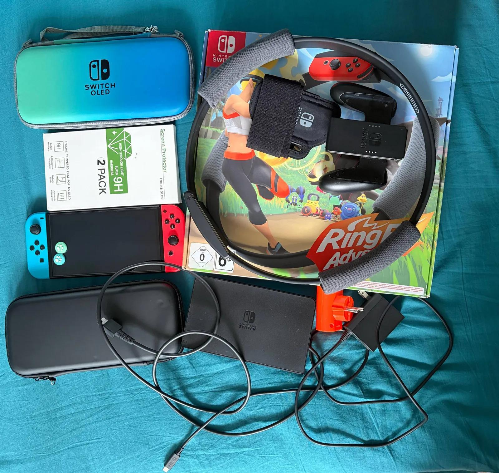 Nintendo Switch OLED с Ring Fit Adventure