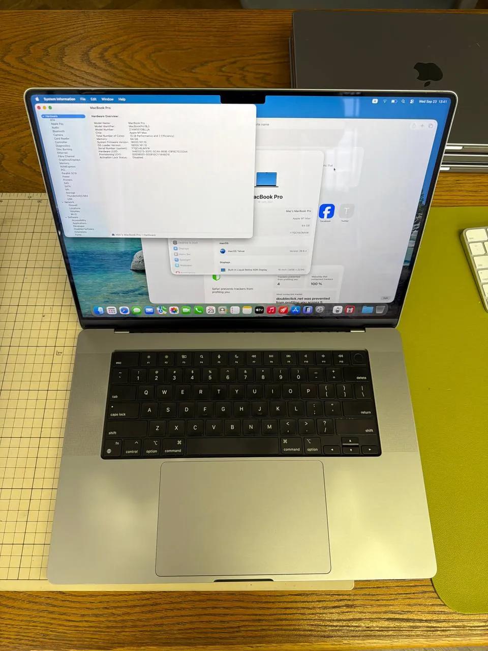 MacBook Pro 16 2021 на чипе M1 Max