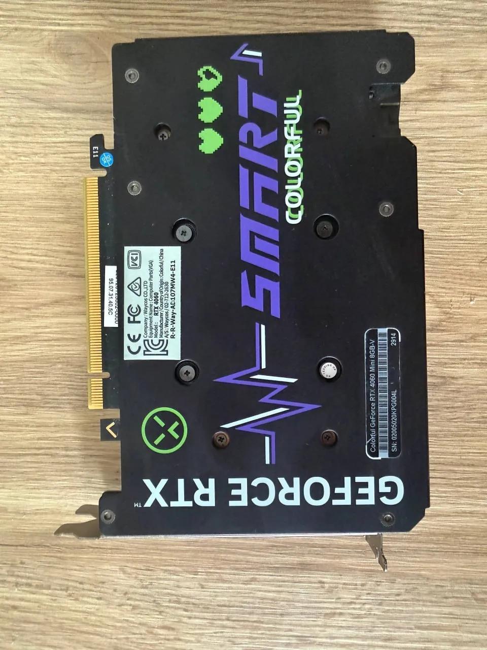 Видеокарта Colorful RTX 4060 Mini 8GB