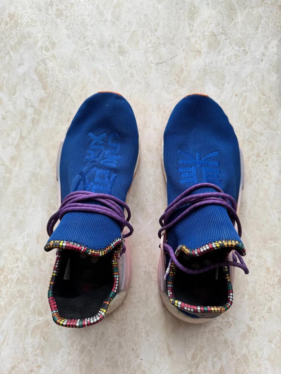 Кроссовки Adidas Human Race коллаборация с Pharrell Williams