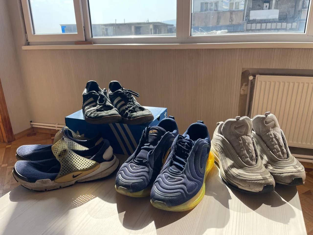 Мужские кроссовки Nike и Adidas, три пары на выбор