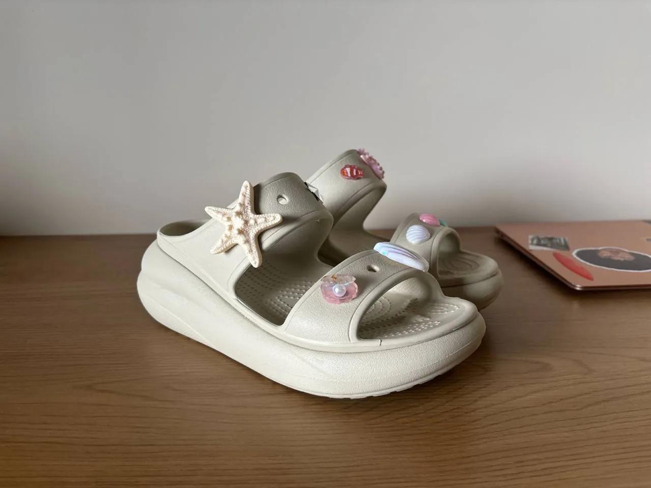 Женские шлёпки Crocs, оригинал, 38-39 размер