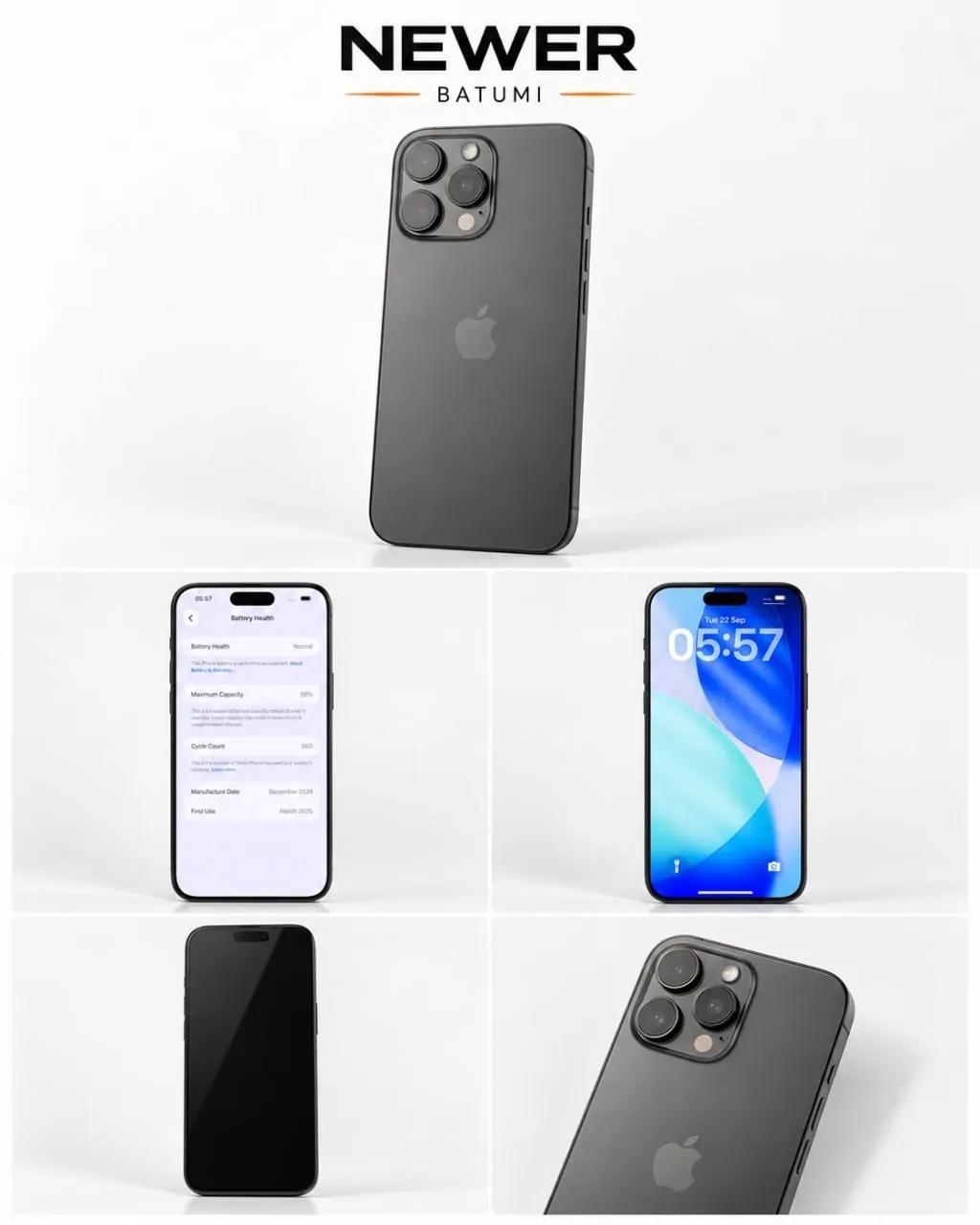 IPhone 16 Pro Max 256GB с зарядкой и чехлами