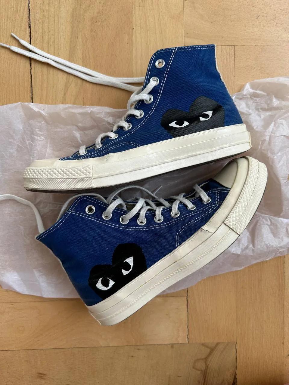 Кеды Converse и Comme des Garçons размера 40