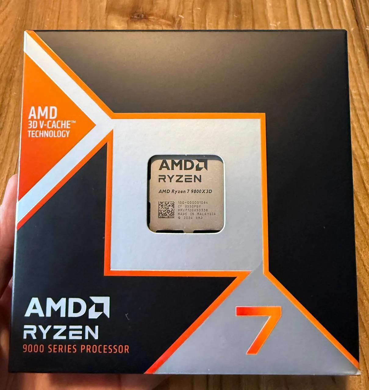 Процессор AMD Ryzen 9800X3D