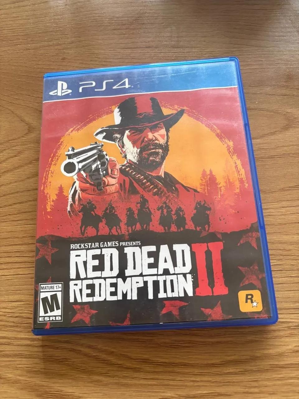 Диски для PS4 Red Dead Redemption 2 и God of War