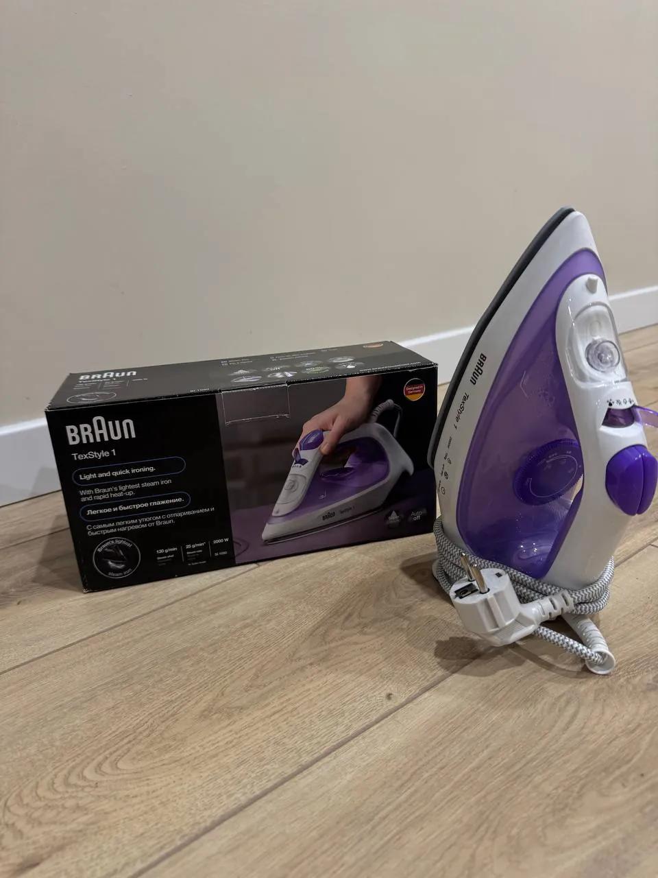 Утюг Braun с мощной подачей пара