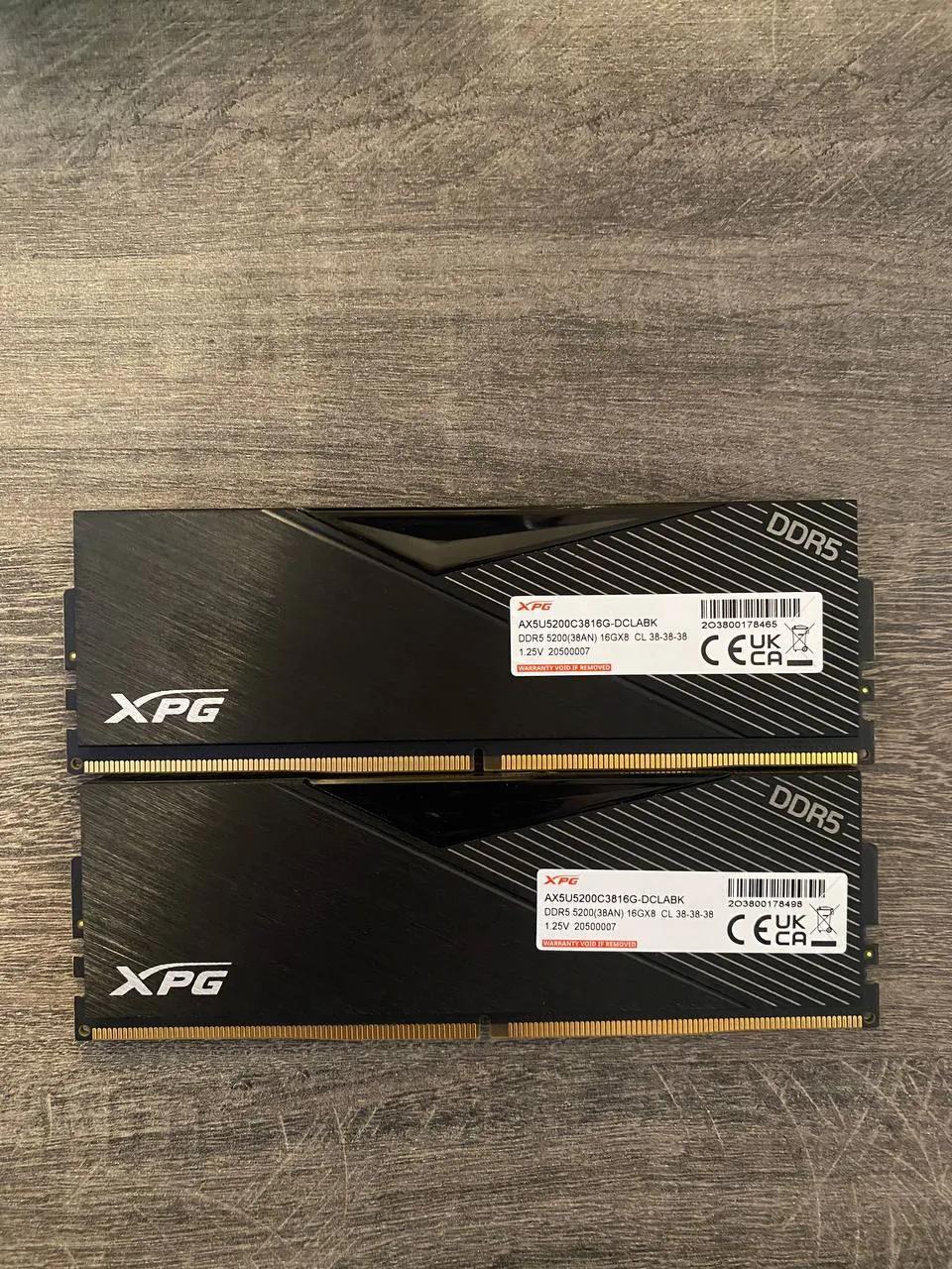 Оперативная память ADATA XPG Lancer 32GB DDR5-5200