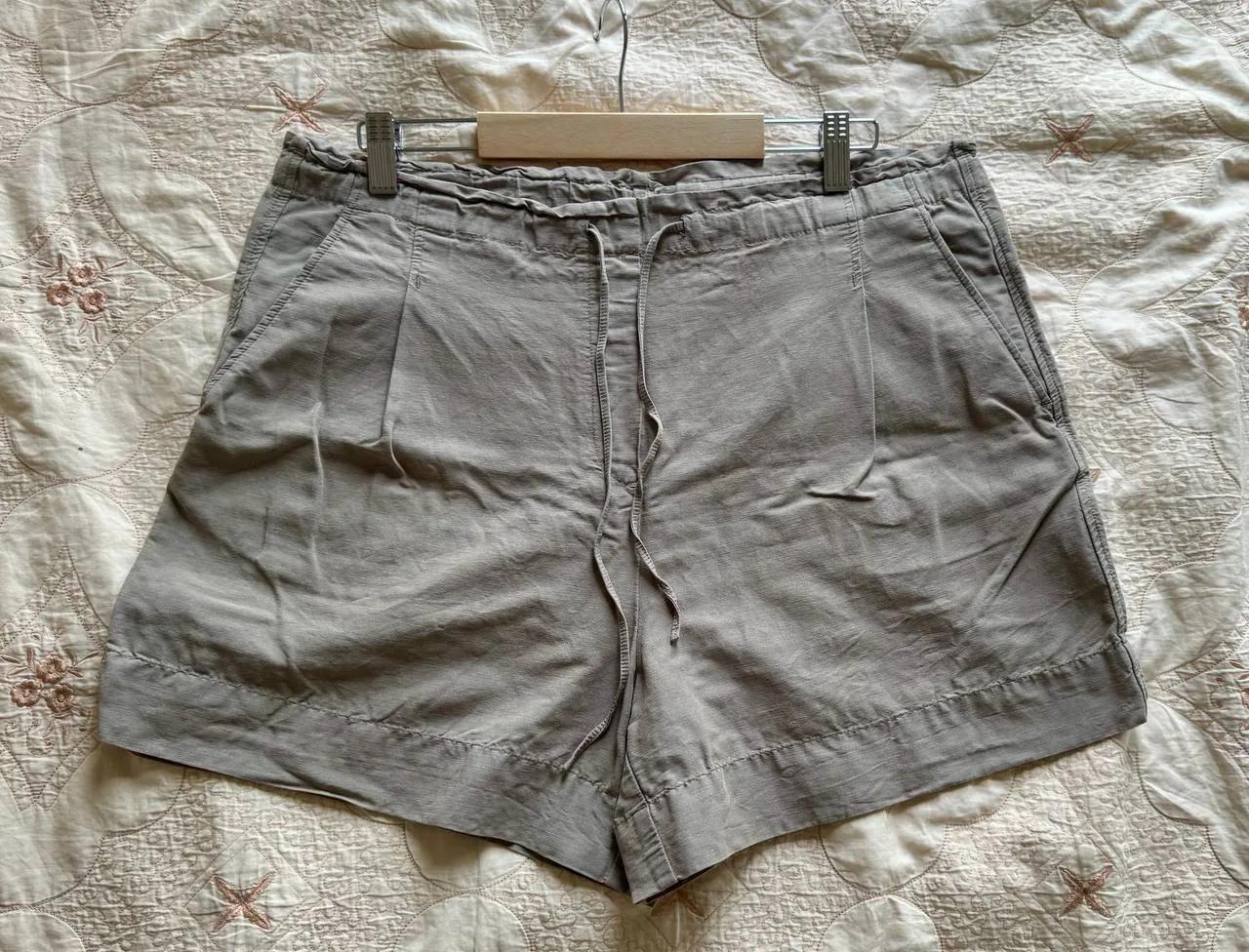 Шорты H&M изо льна и хлопка, S-M