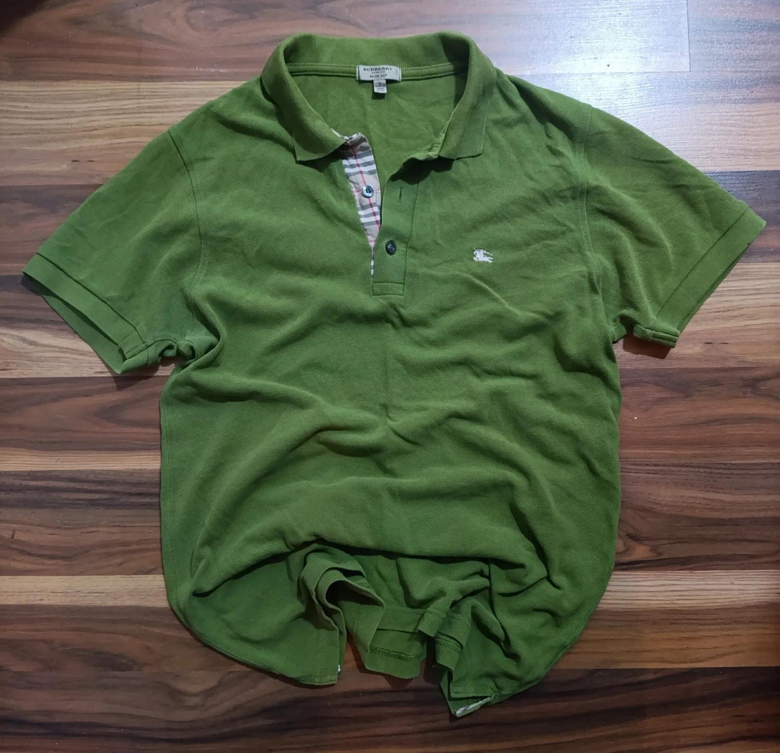 Поло Burberry slim fit размер L