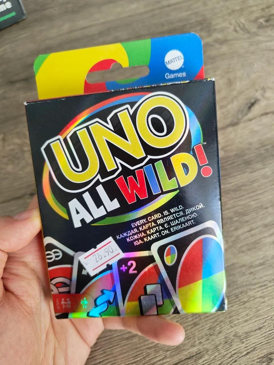 Настольная игра UNO All Wild оригинал
