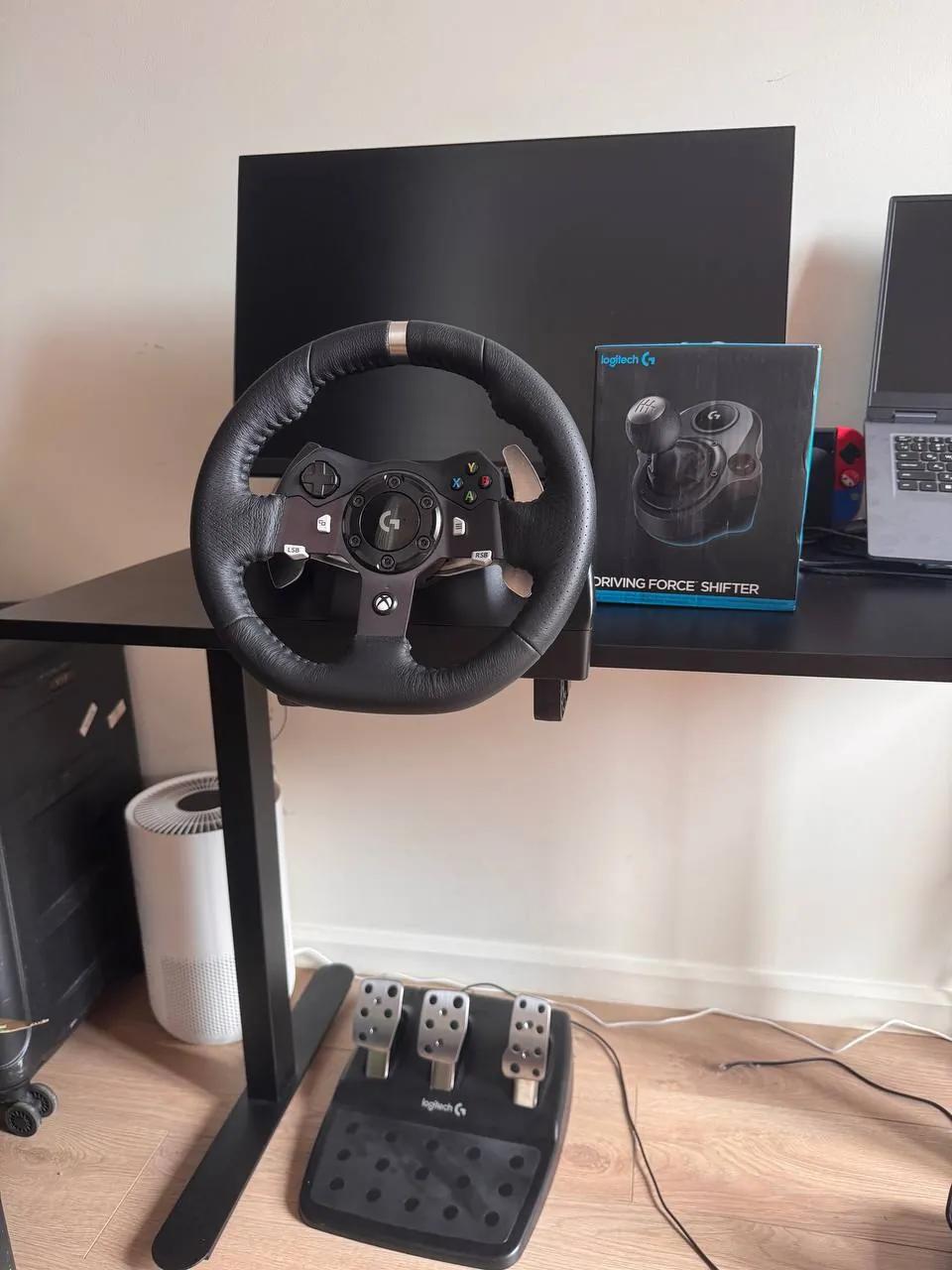 Руль Logitech G920 с шифтером