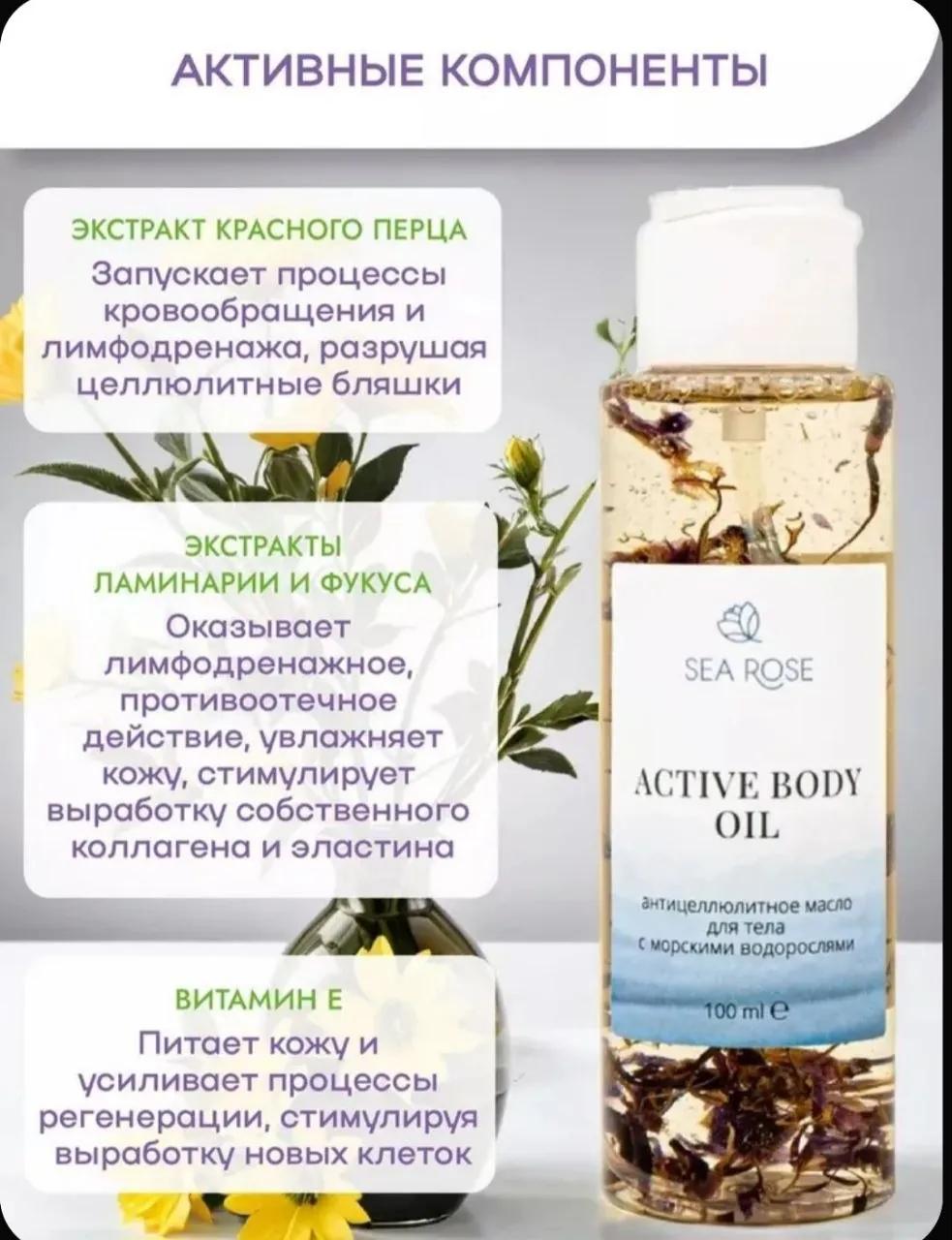 Антицеллюлитный набор масло обёртывание