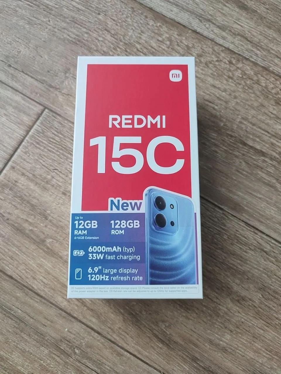 Xiaomi Redmi 15C 6/128 почти новый
