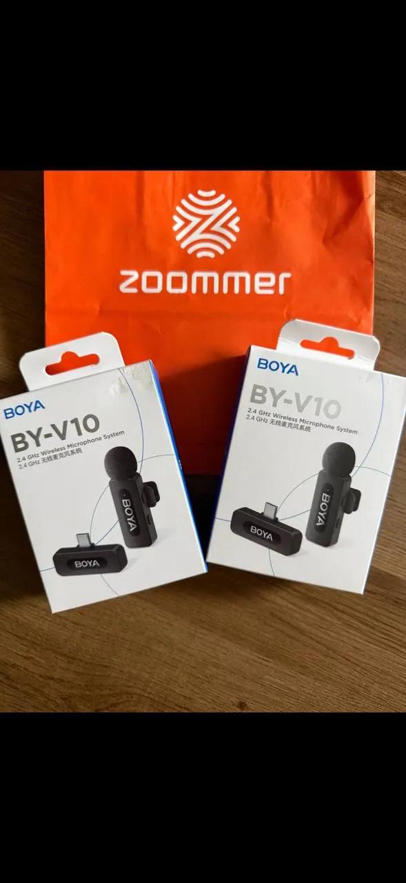 Микрофон петличка Boya BY-V10