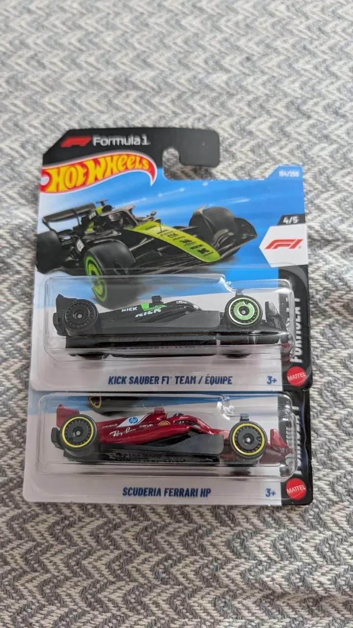 Formula 1 Hot Wheels машинки