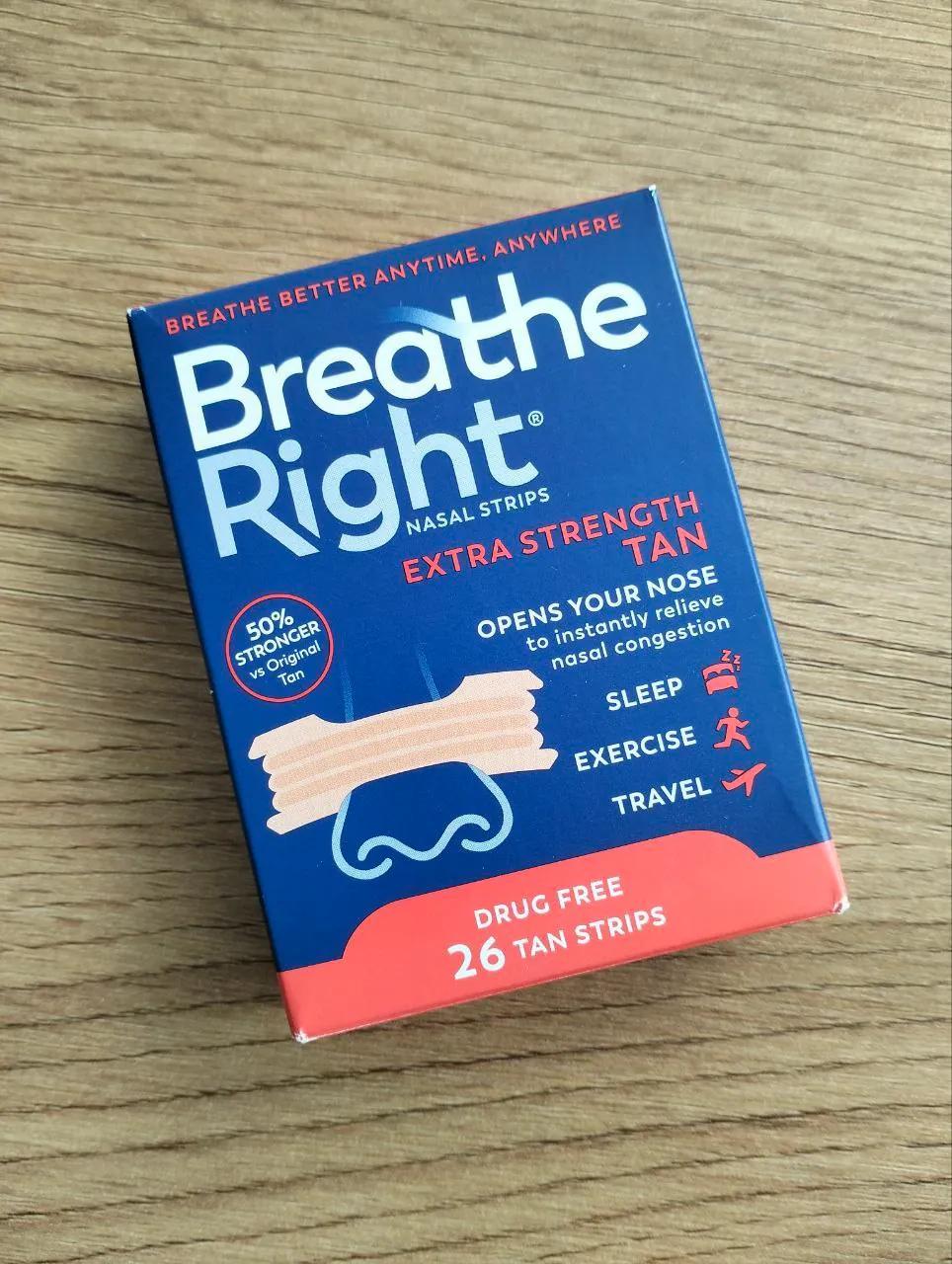 Расширители для носа Breathe Right