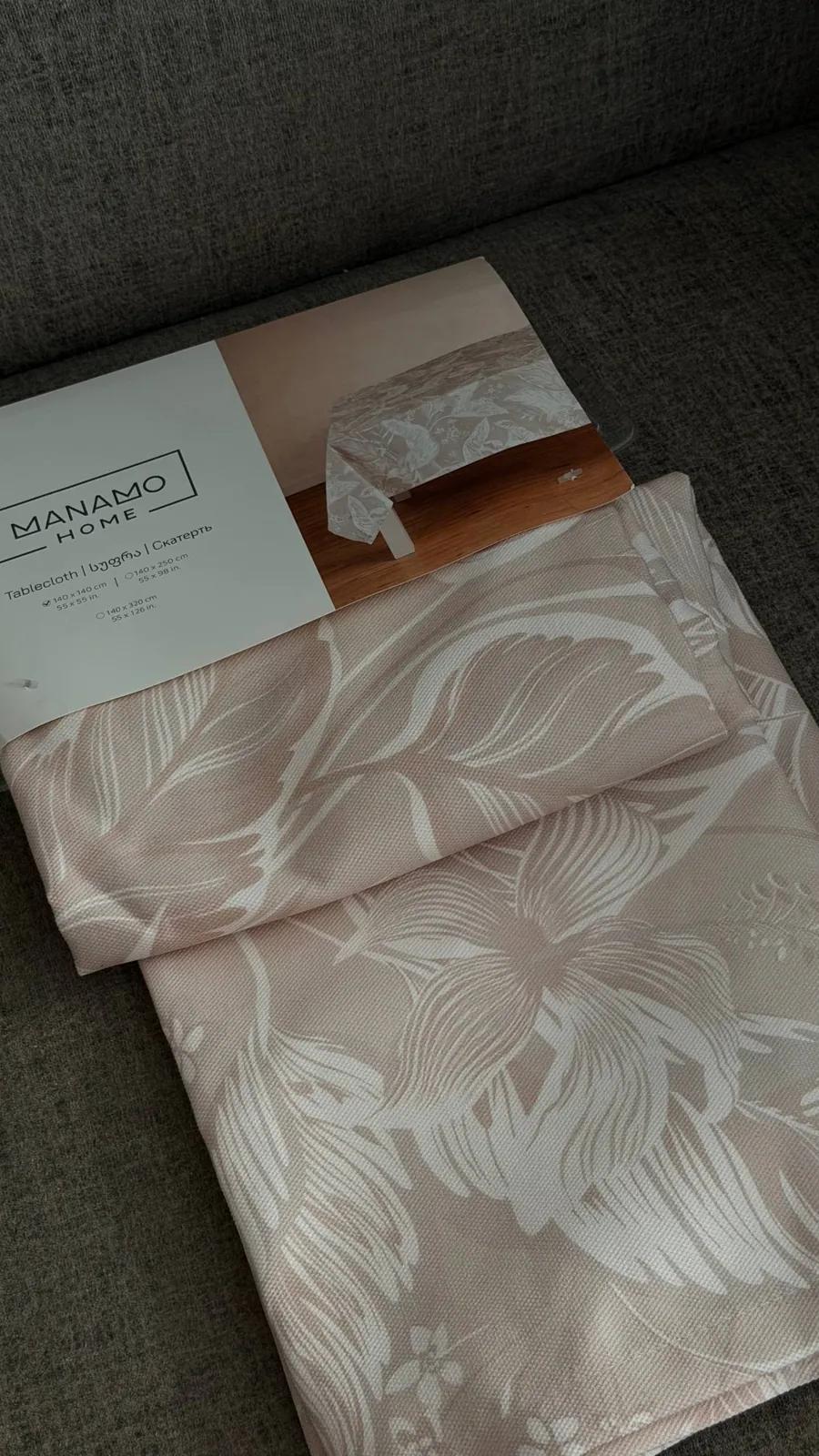 Скатерть Manamo Home новая 140х140