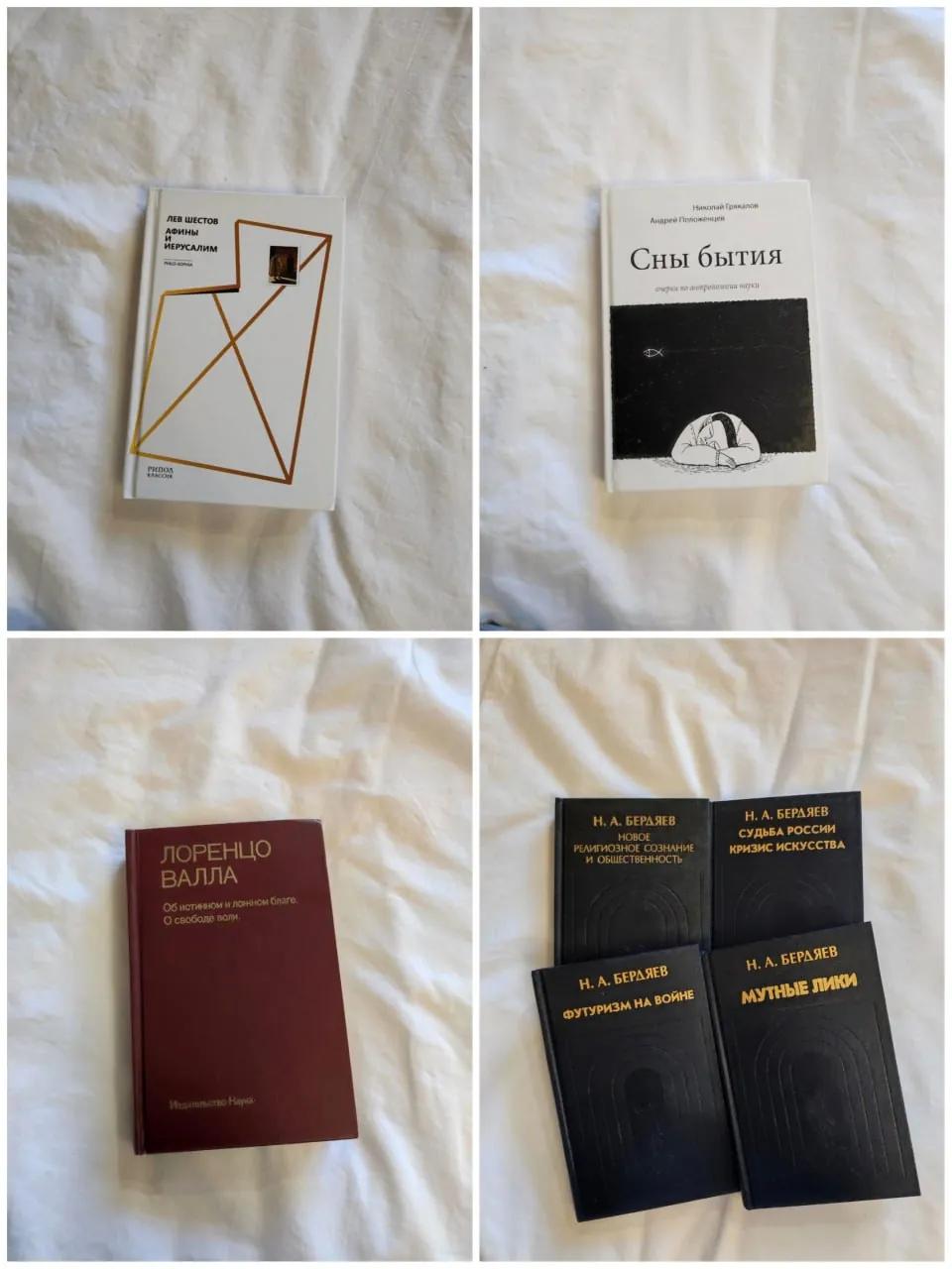 Книги философия Бердяев Шестов