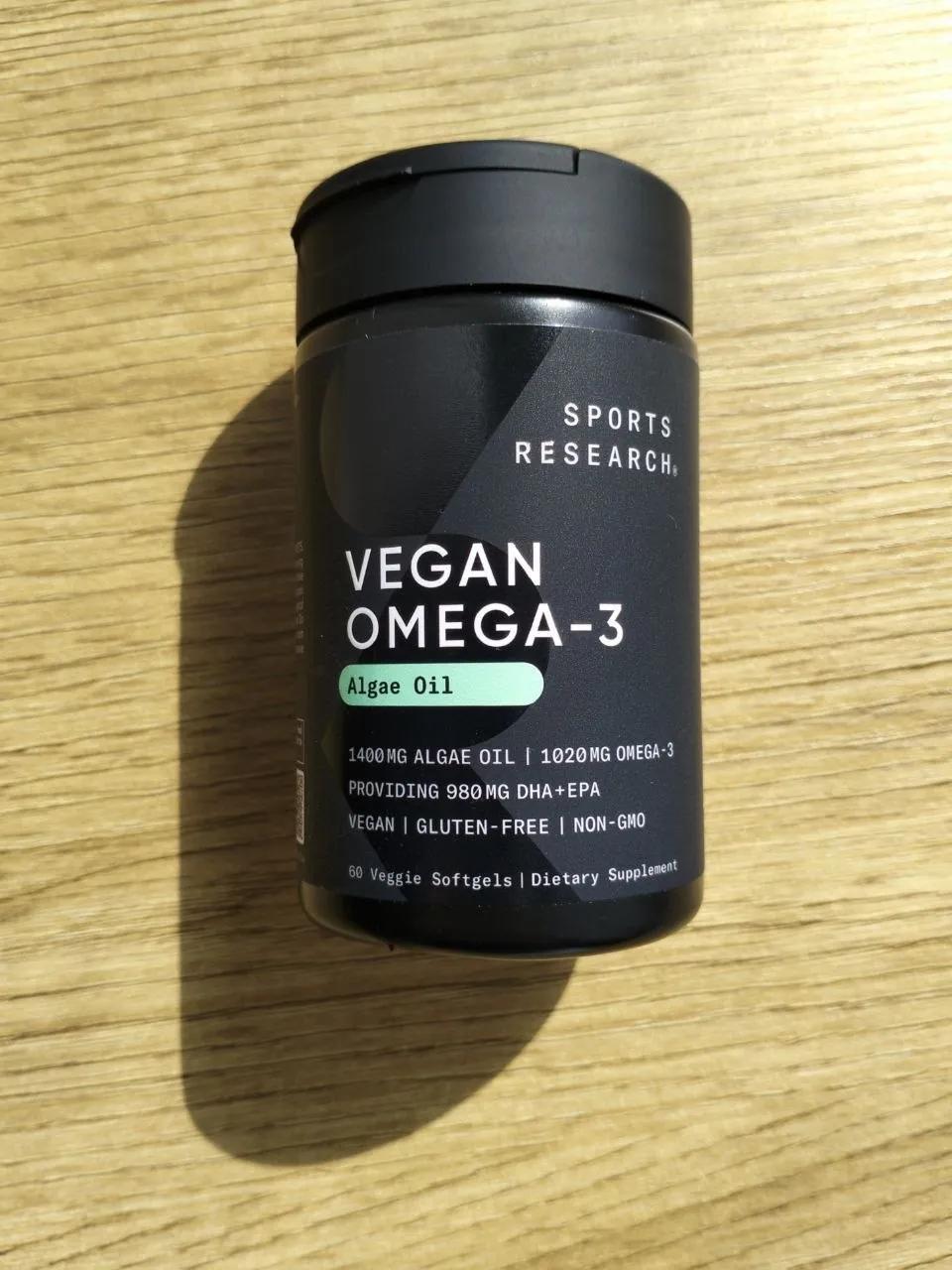 Омега 3 веганская добавка iHerb