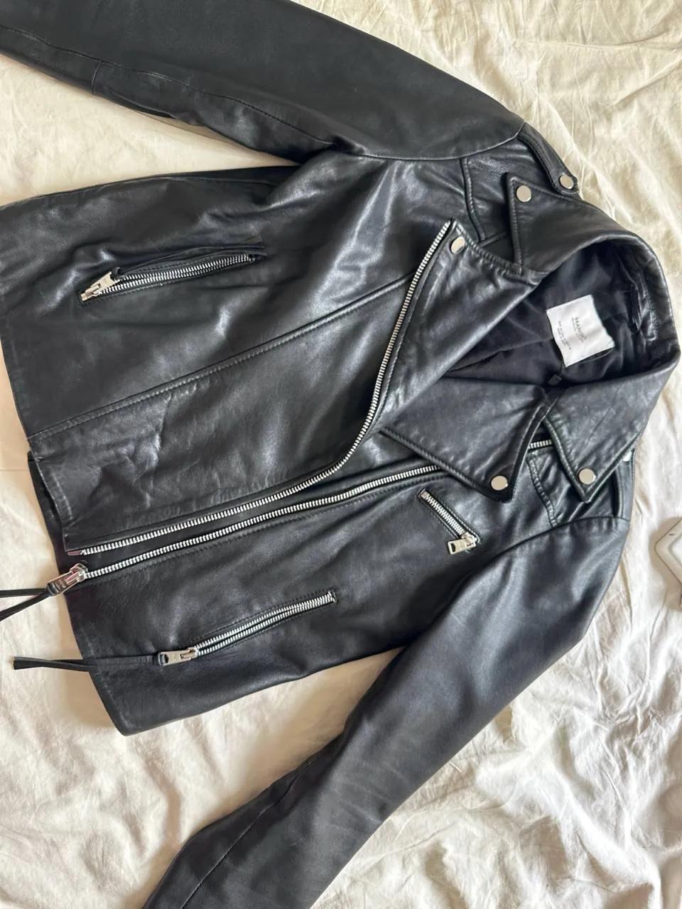 Косуха кожаная Mango размер M