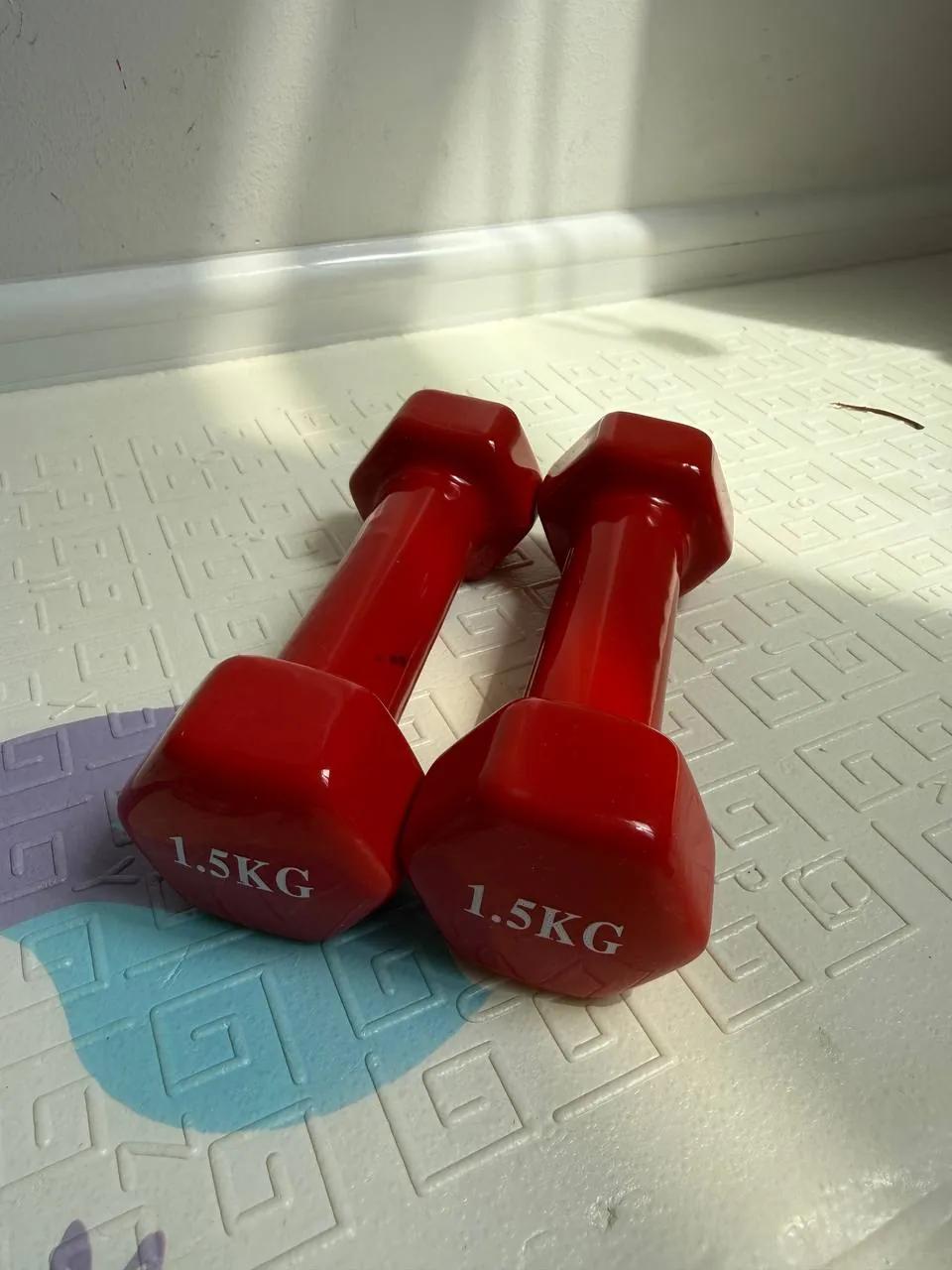 Гантели 2 шт по 1.5 кг