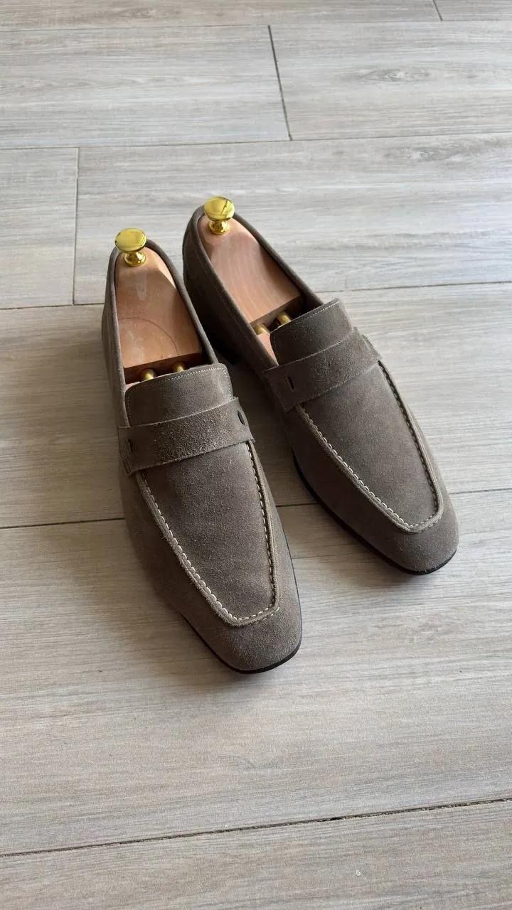 Лоферы Santoni мужские размер 43