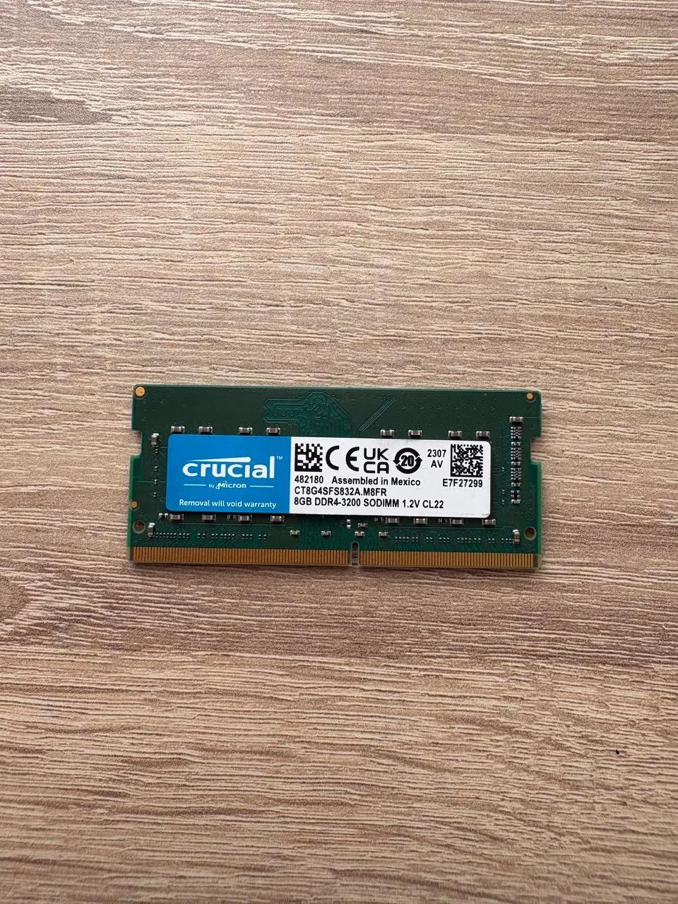 Оперативная память Crucial 8GB DDR4