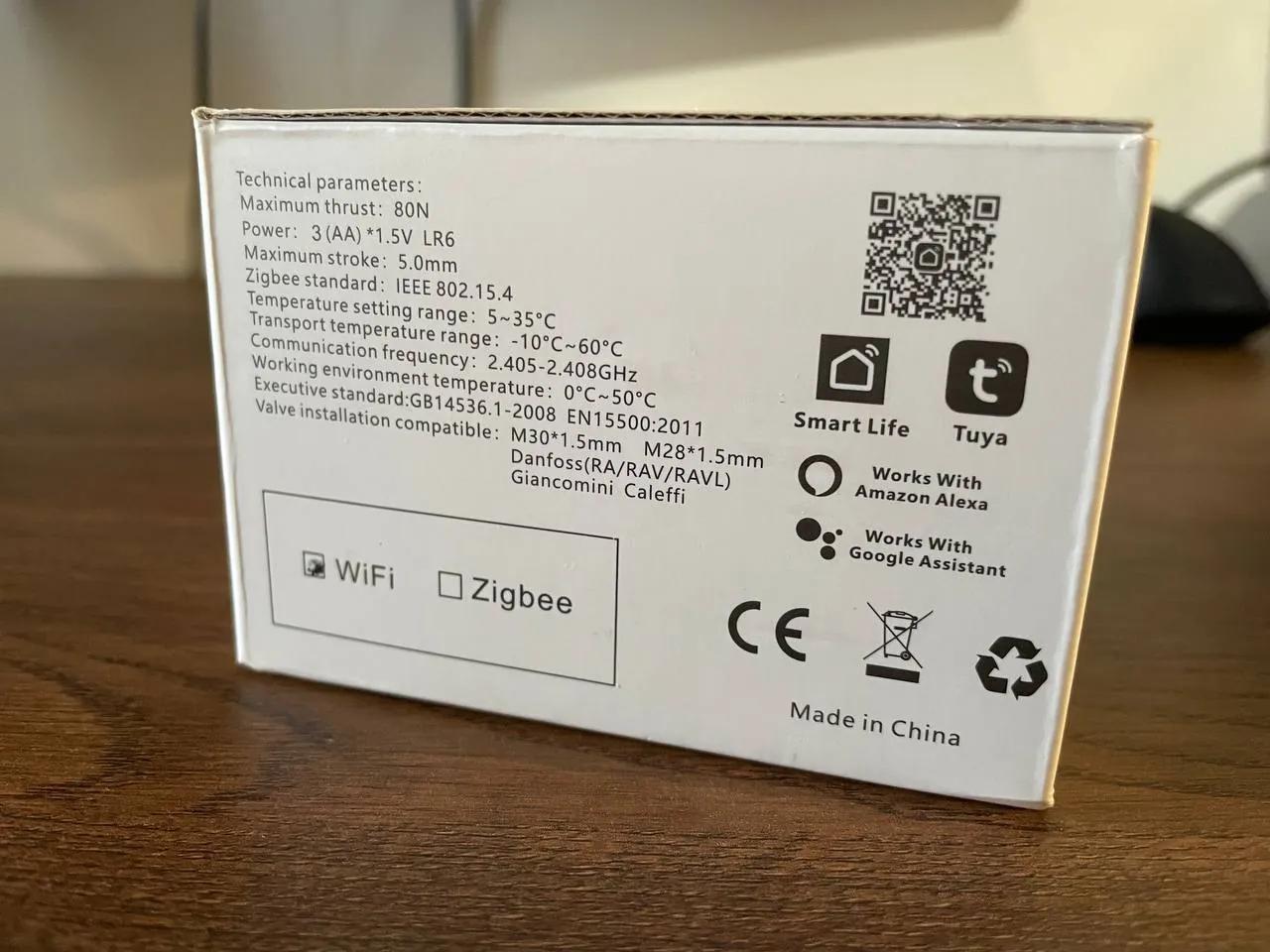 Термоголовки WiFi для радиатора