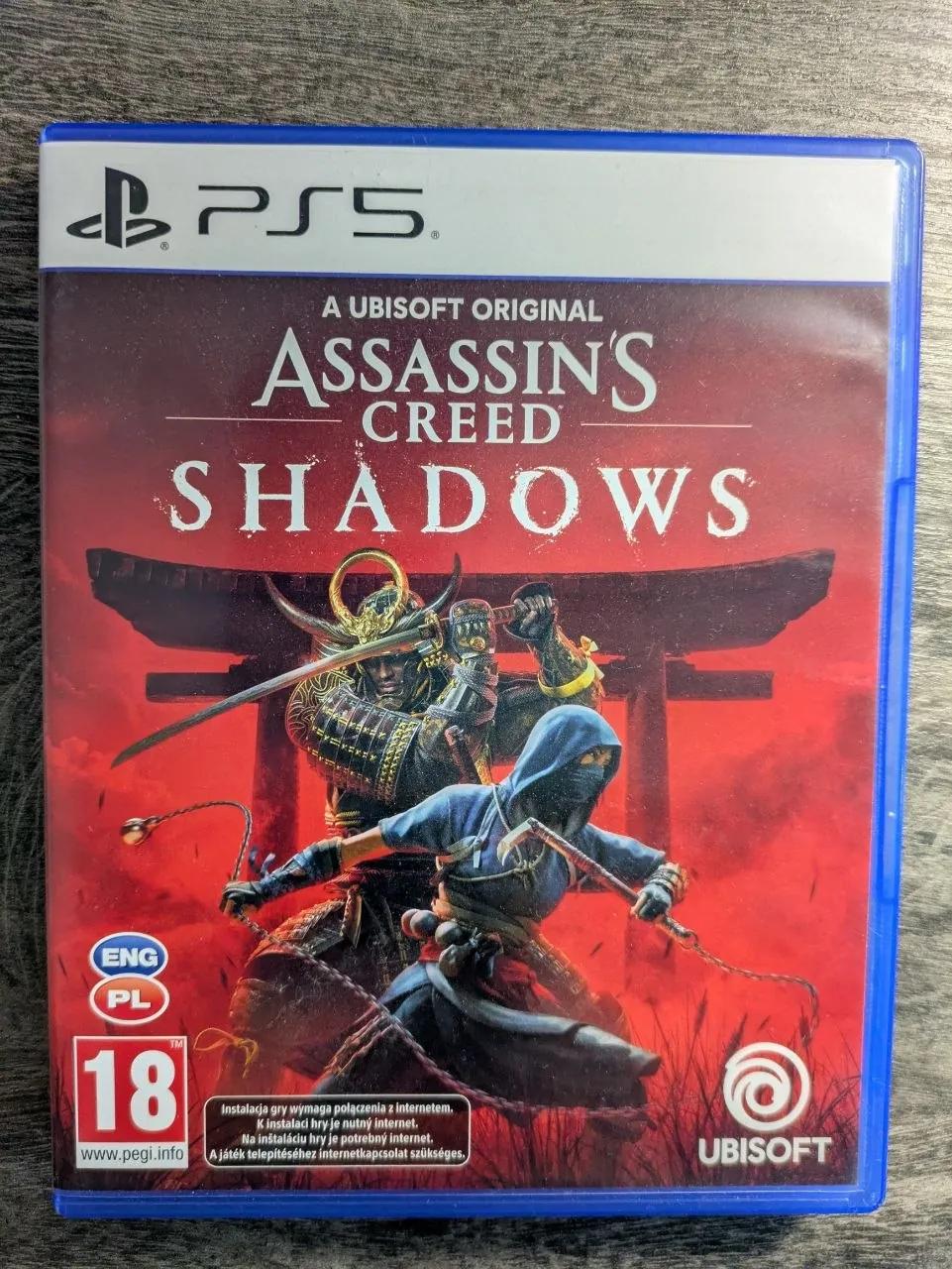 Диск Assassin's Creed Shadows PS5