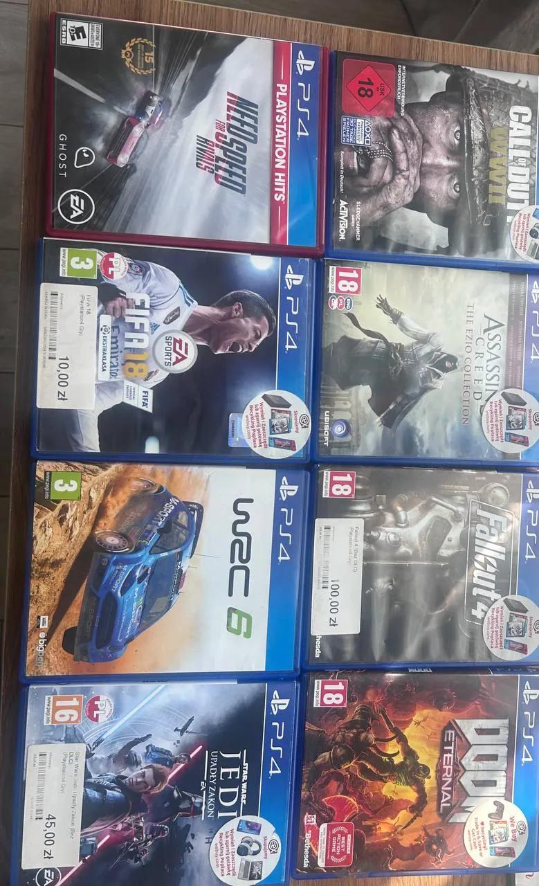 Диски игр PlayStation 4