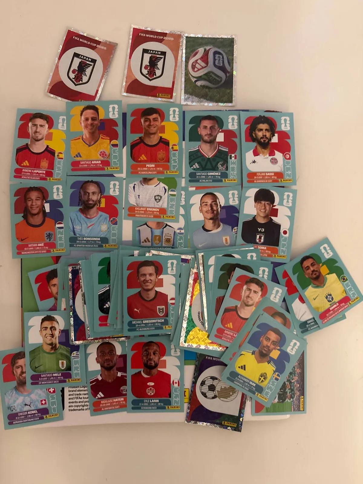 Наклейки Panini World Cup 2026