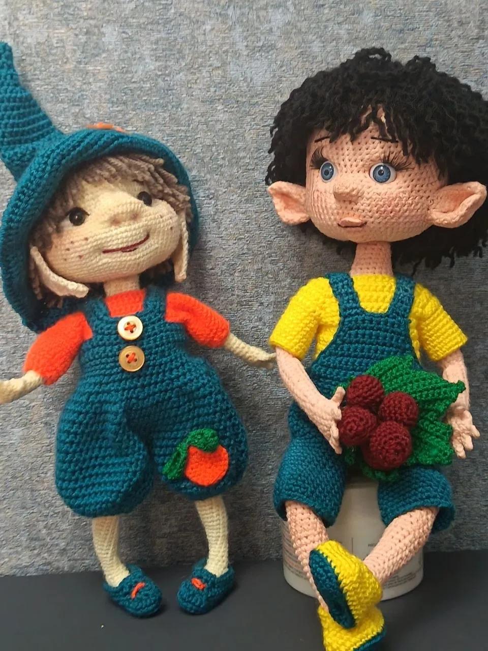 Куклы амигуруми ручной работы
