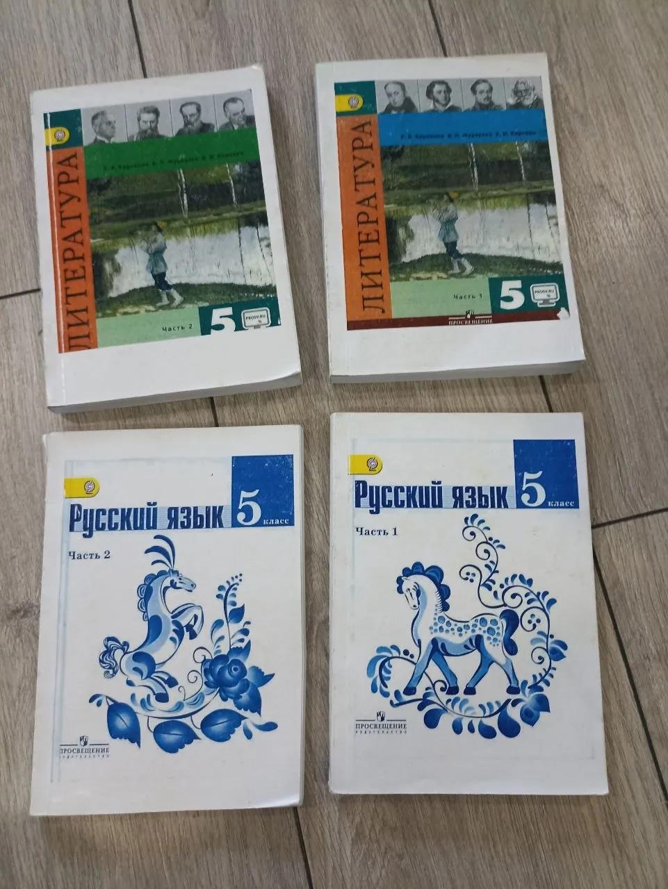 Учебники 5 класс русский литература