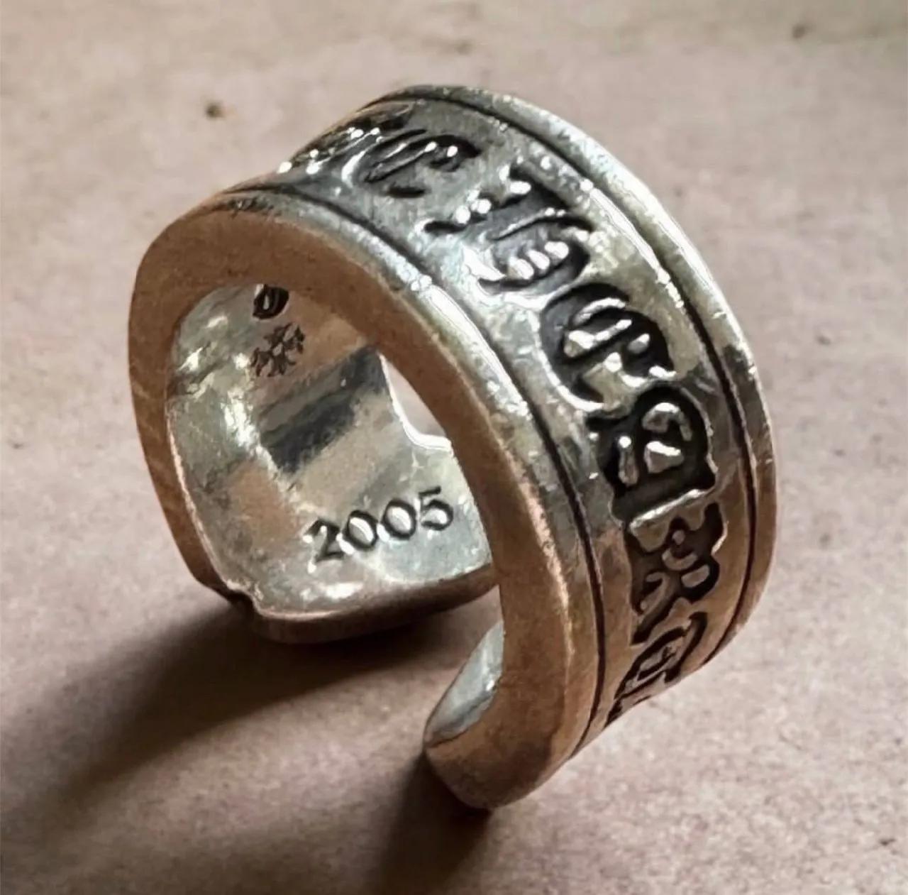 Chrome Hearts Scroll Label оригинал