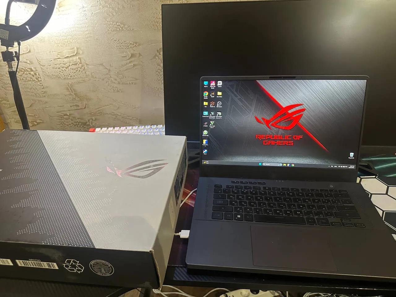Ноутбук ASUS ROG Zephyrus G15 на гарантии